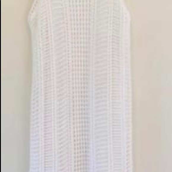 CLUB MONACO St Barth’s Collection Knit White Dress - $229+taxes - size XS - Picture 2 of 3